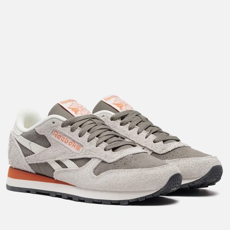 Мужские кроссовки Reebok Classic Leather, цвет серый