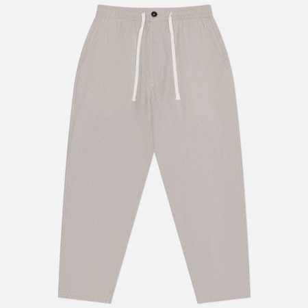 Мужские брюки Universal Works Hi Water Kennedy Stripe, цвет бежевый