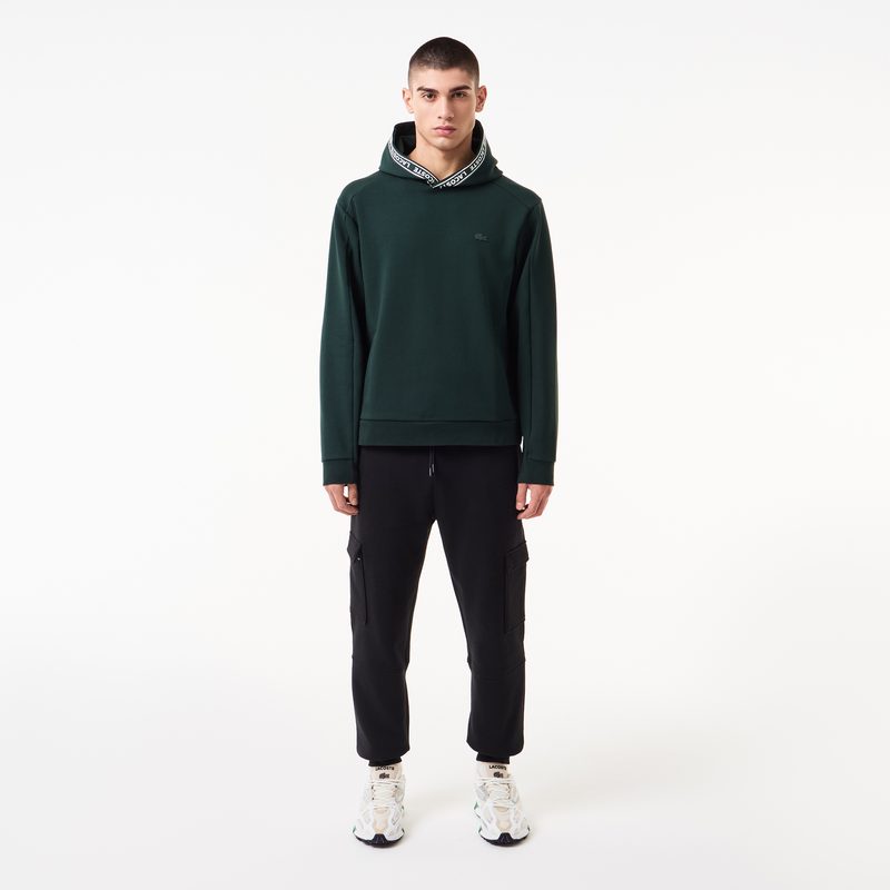 Мужская толстовка - худи Lacoste с капюшоном 4
