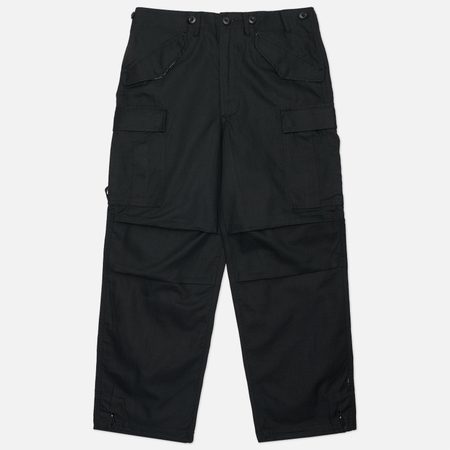 Мужские брюки maharishi Hemp M65 Cargo, цвет чёрный