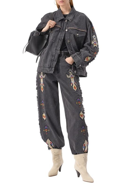 Замшевые ботильоны Loline 75 Isabel Marant 2