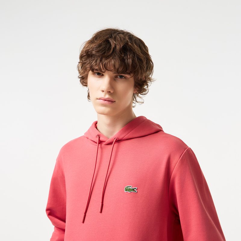 Мужская толстовка - худи Lacoste классического кроя из органического хлопка 3
