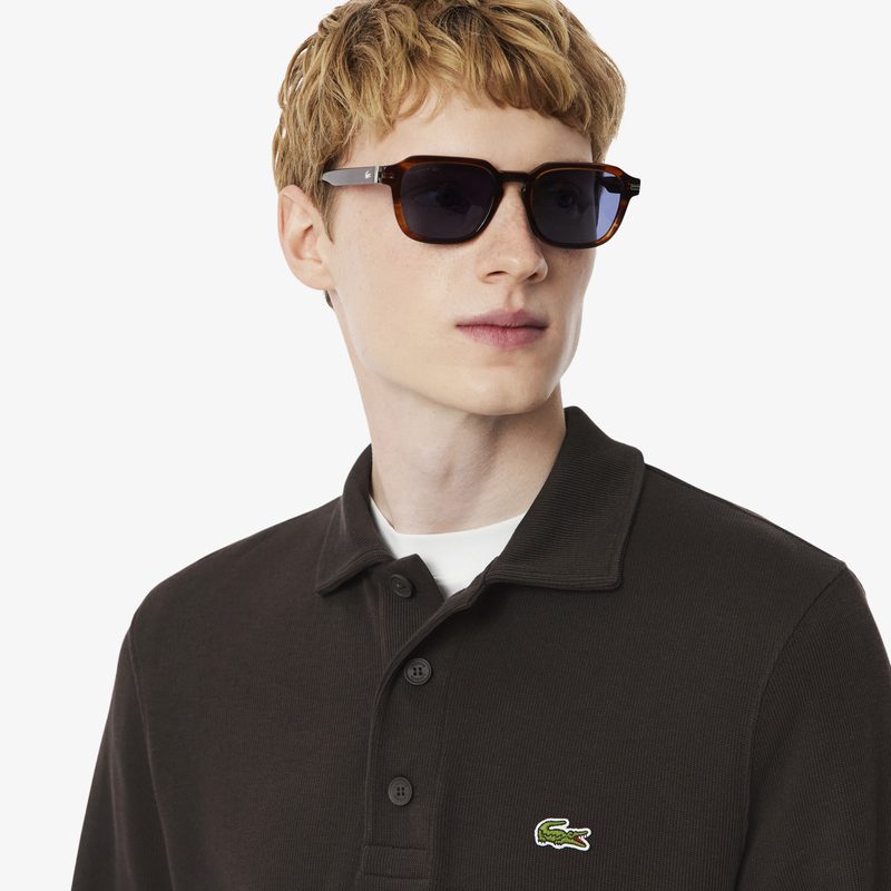 Мужская толстовка Lacoste с воротником-поло из хлопка 3
