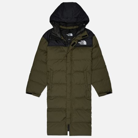 Мужская куртка парка The North Face Nuptse, цвет оливковый
