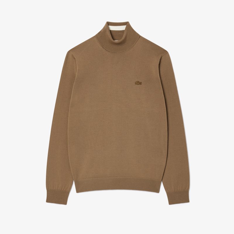 Мужская водолазка Lacoste из мериносовой шерсти 5