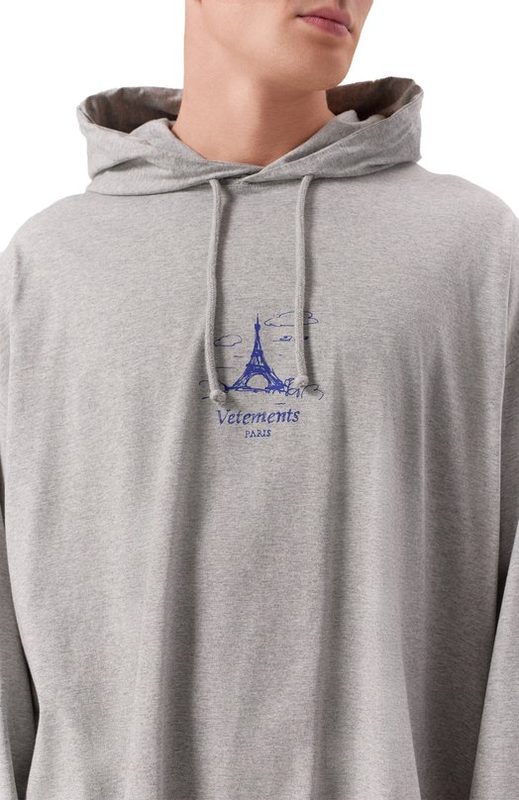 Хлопковое худи VETEMENTS 5