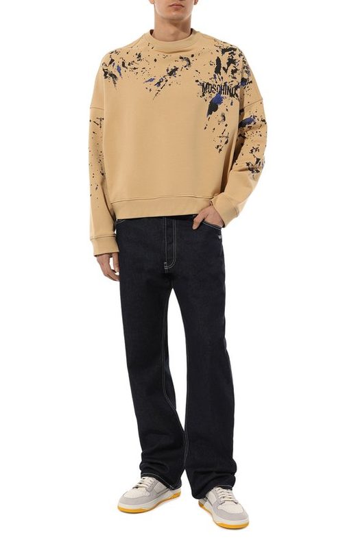 Хлопковый свитшот Moschino 2