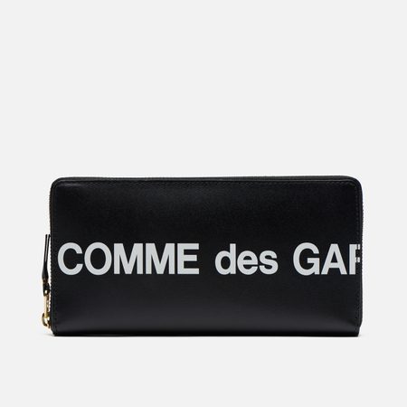 Кошелек Comme des Garcons Wallet SA0110HL Huge Logo, цвет чёрный