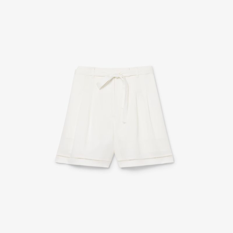 Женские шорты Lacoste из смеси льна 4