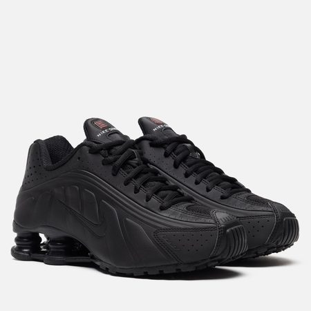 Женские кроссовки Nike Wmns Shox R4, цвет чёрный