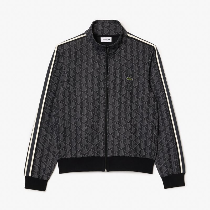 Мужская жаккардовая толстовка Lacoste PARIS с монограммой 5