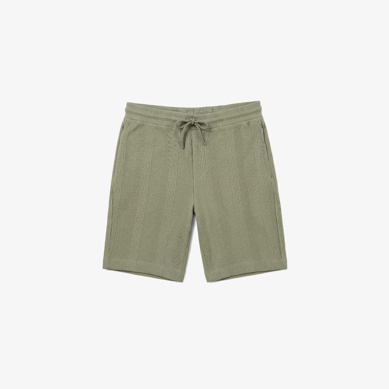 Мужские хлопковые бермуды Lacoste 4