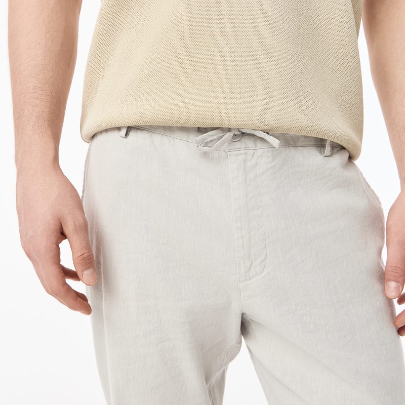 Мужские брюки Lacoste из льна и эластичного хлопка 4