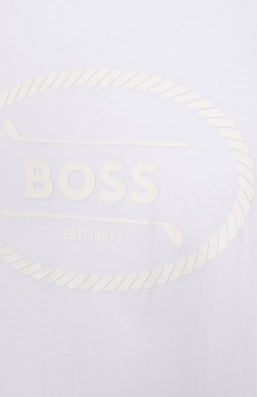 Хлопковая футболка BOSS Green 5