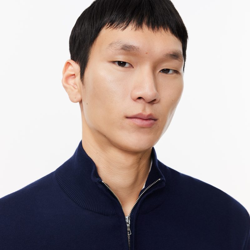 Мужской свитер Lacoste на молнии из органического хлопка 5