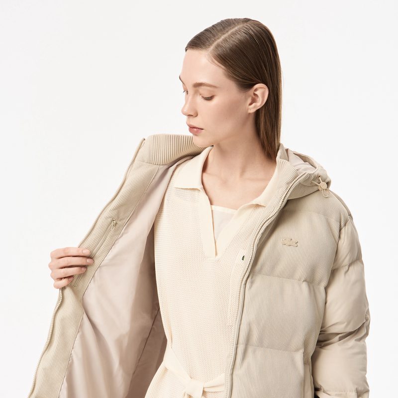 Женский короткий пуховик Lacoste 4