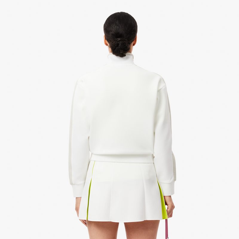 Женский свитшот Lacoste на молнии 2