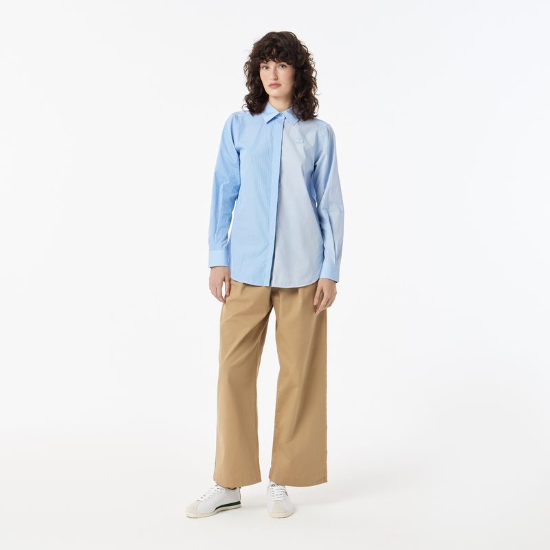 Женская рубашка Lacoste из хлопка 5
