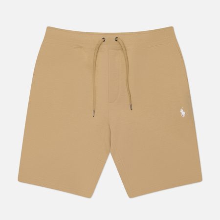 Мужские шорты Polo Ralph Lauren 9-Inch Double-Knit, цвет бежевый