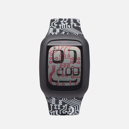 Наручные часы Swatch Whitechip, цвет чёрный