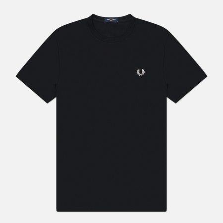Мужская футболка Fred Perry Crew Neck Regular, цвет чёрный