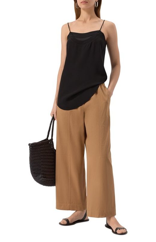 Хлопковые брюки Weekend Max Mara 2