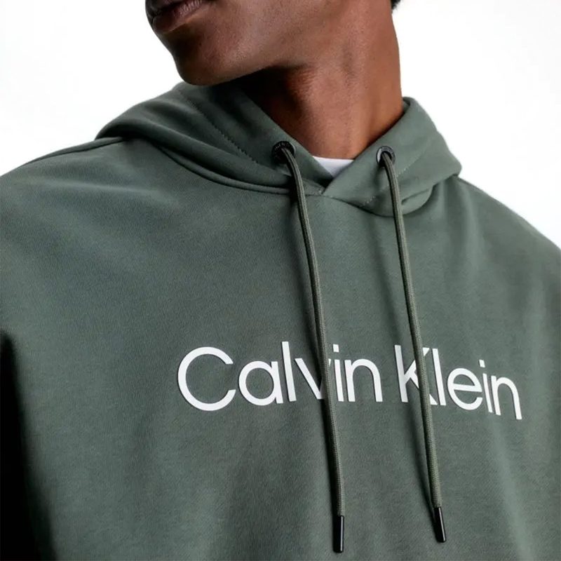 Cotton Terry Logo Hoodie 3