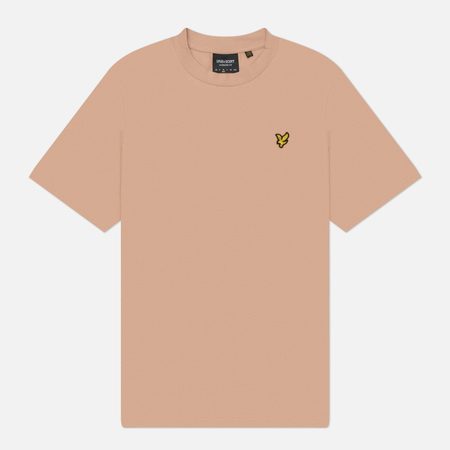 Мужская футболка Lyle & Scott Oversized Cotton, цвет бежевый