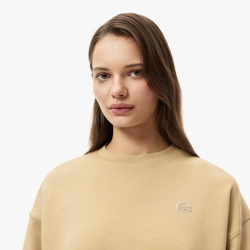Женская флисовая толстовка Lacoste на молнии 3