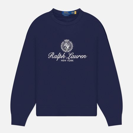 Мужская толстовка Polo Ralph Lauren Relaxed Fit Seasonal Fleece Graphic, цвет синий