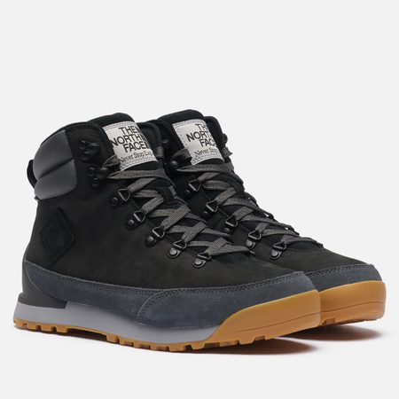 Мужские ботинки The North Face Back To Berkeley IV Leather WP, цвет чёрный
