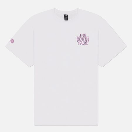 Мужская футболка The North Face Drip Logo Relaxed, цвет белый