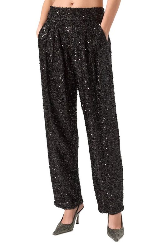 Брюки с отделкой пайетками Isabel Marant 3