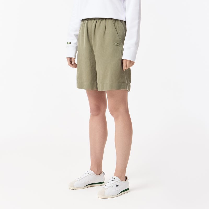 Женские шорты Lacoste из смеси льна 3