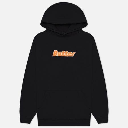 Мужская толстовка Butter Goods Transit Pullover Hoodie, цвет чёрный