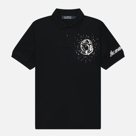 Мужское поло Billionaire Boys Club Embellished Astro Piquet, цвет чёрный