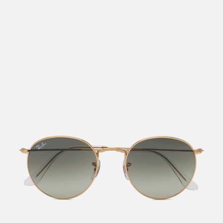 Солнцезащитные очки Ray-Ban Round Metal, цвет золотой