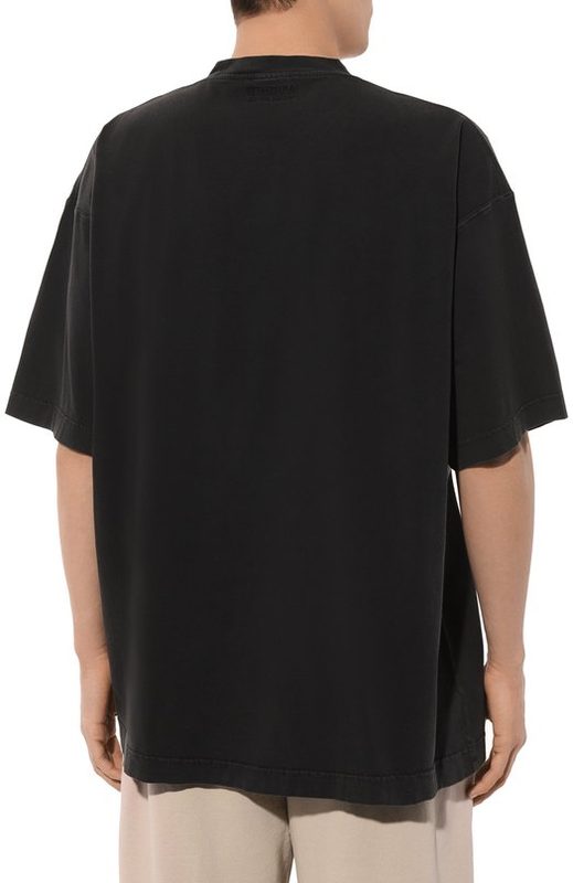 Хлопковая футболка VETEMENTS 4