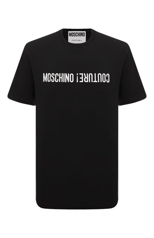 Хлопковая футболка Moschino