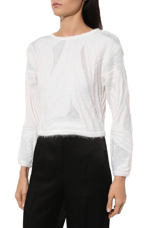 Шерстяной пуловер Alberta Ferretti 3