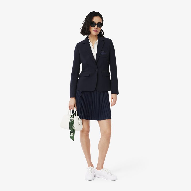Короткая плиссированная юбка Lacoste 3