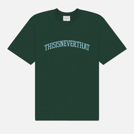 Мужская футболка thisisneverthat Arch-Logo, цвет зелёный