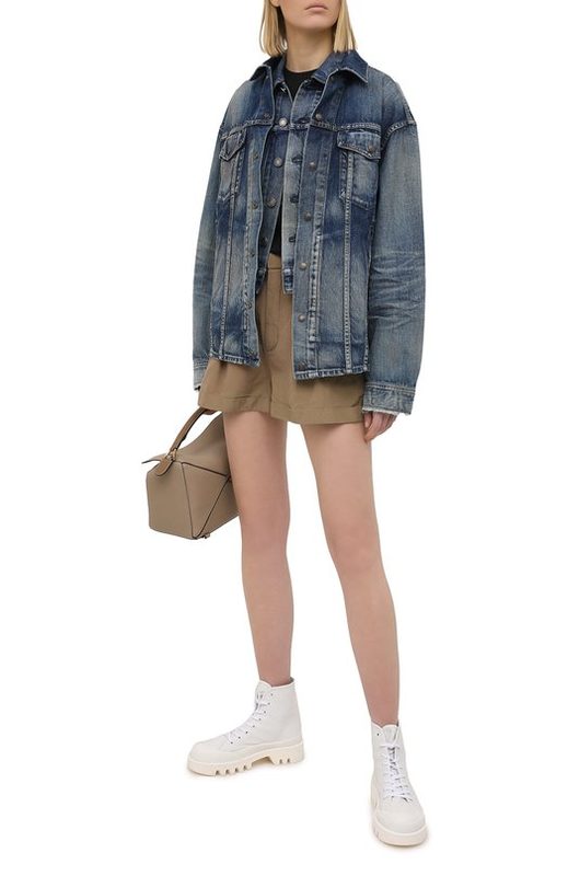 Джинсовый жилет Saint Laurent 2