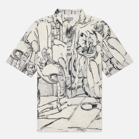 Мужская рубашка CAV EMPT ECPL, цвет белый