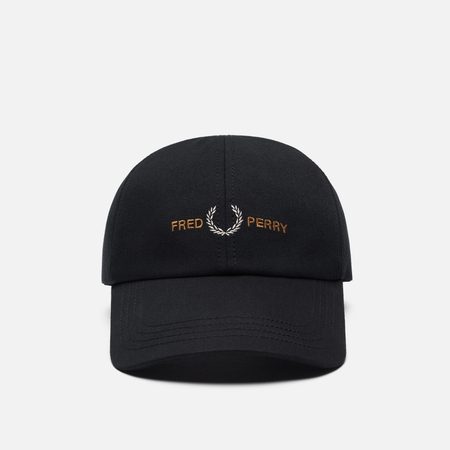 Кепка Fred Perry Flp Twill, цвет чёрный