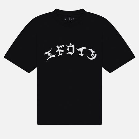 Мужская футболка Edwin High Life Low Levels Oversized, цвет чёрный