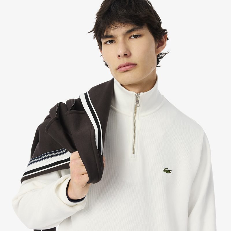 Мужская толстовка Lacoste на молнии с высоким воротом 3