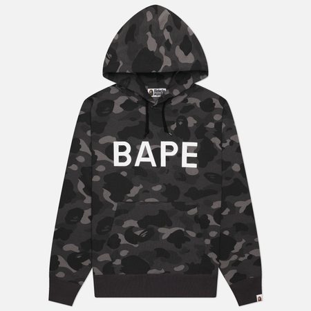 Мужская толстовка A Bathing Ape Color Camo BAPE Hoodie, цвет чёрный