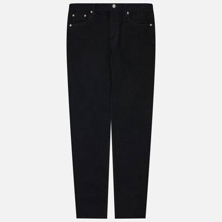 Мужские джинсы Edwin Slim Tapered Kaihara Right Hand Black Denim 13 Oz, цвет чёрный