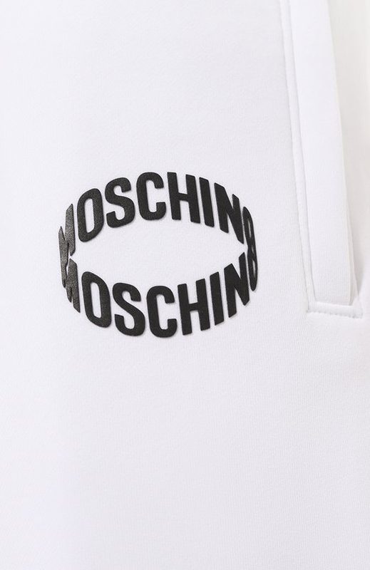 Хлопковые брюки Moschino 5